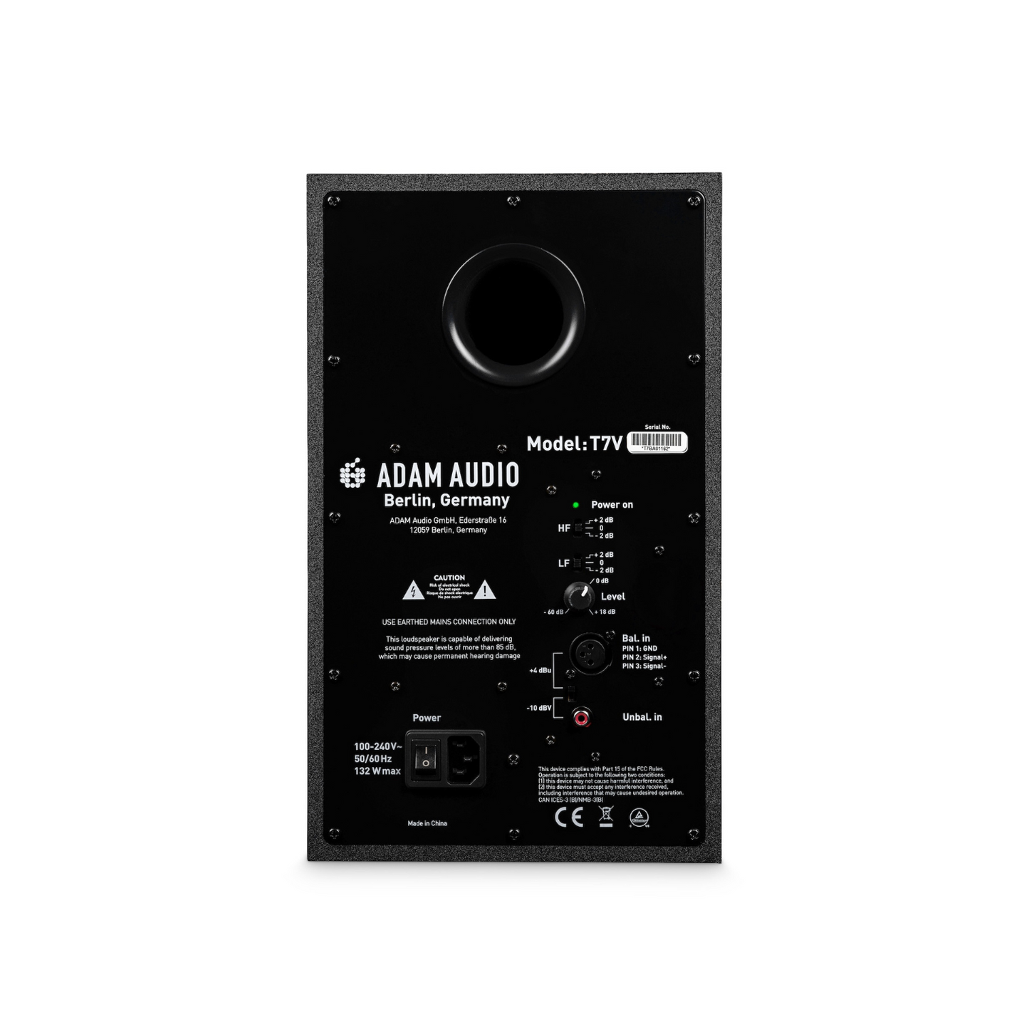 JULESALG Adam Audio T7V Nearfield Monitor, 2-way, 7" woofer (Pris pr. Stk.)