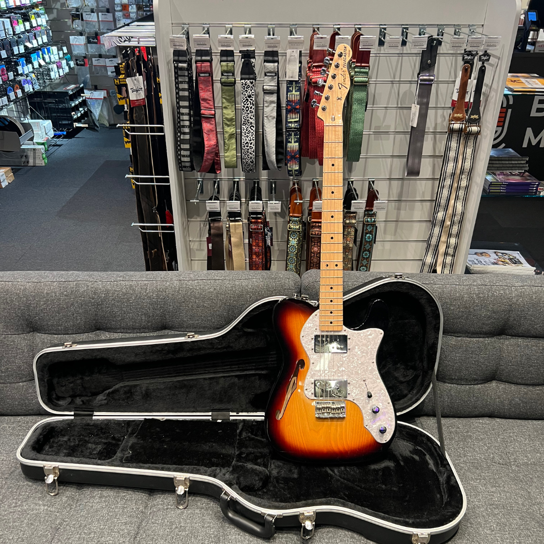 Fender Classic Player Thinline Telecaster Sunburst (brukt)