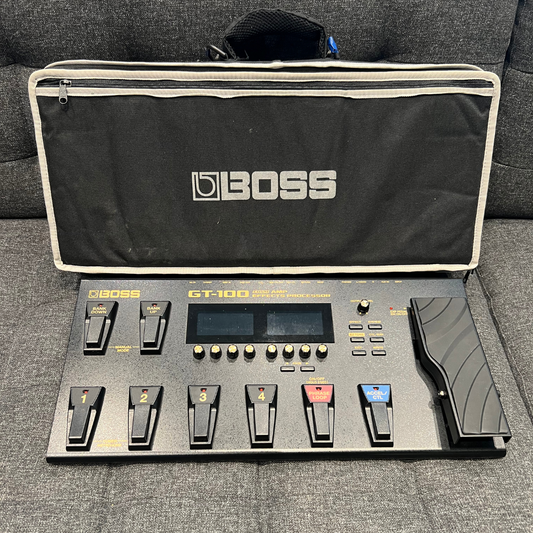 Boss GT-100 Effektprosessor m/bag (brukt)