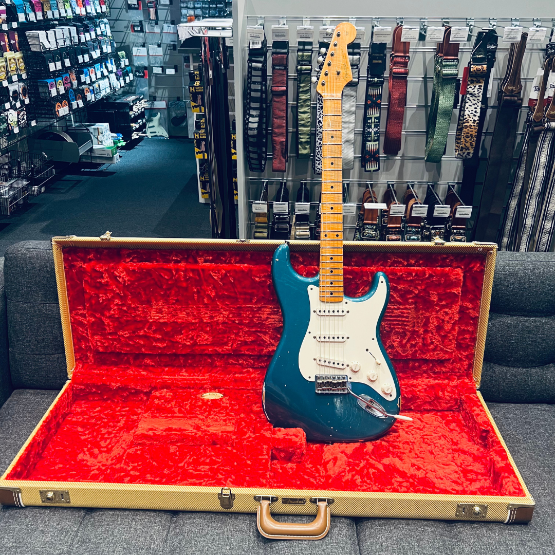 Fender Limited Edition Custom Shop Stratocaster Relic med Abby pickuper (brukt)