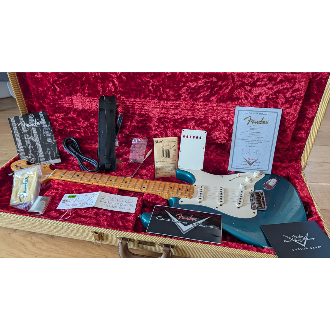 Fender Limited Edition Custom Shop Stratocaster Relic med Abby pickuper (brukt)