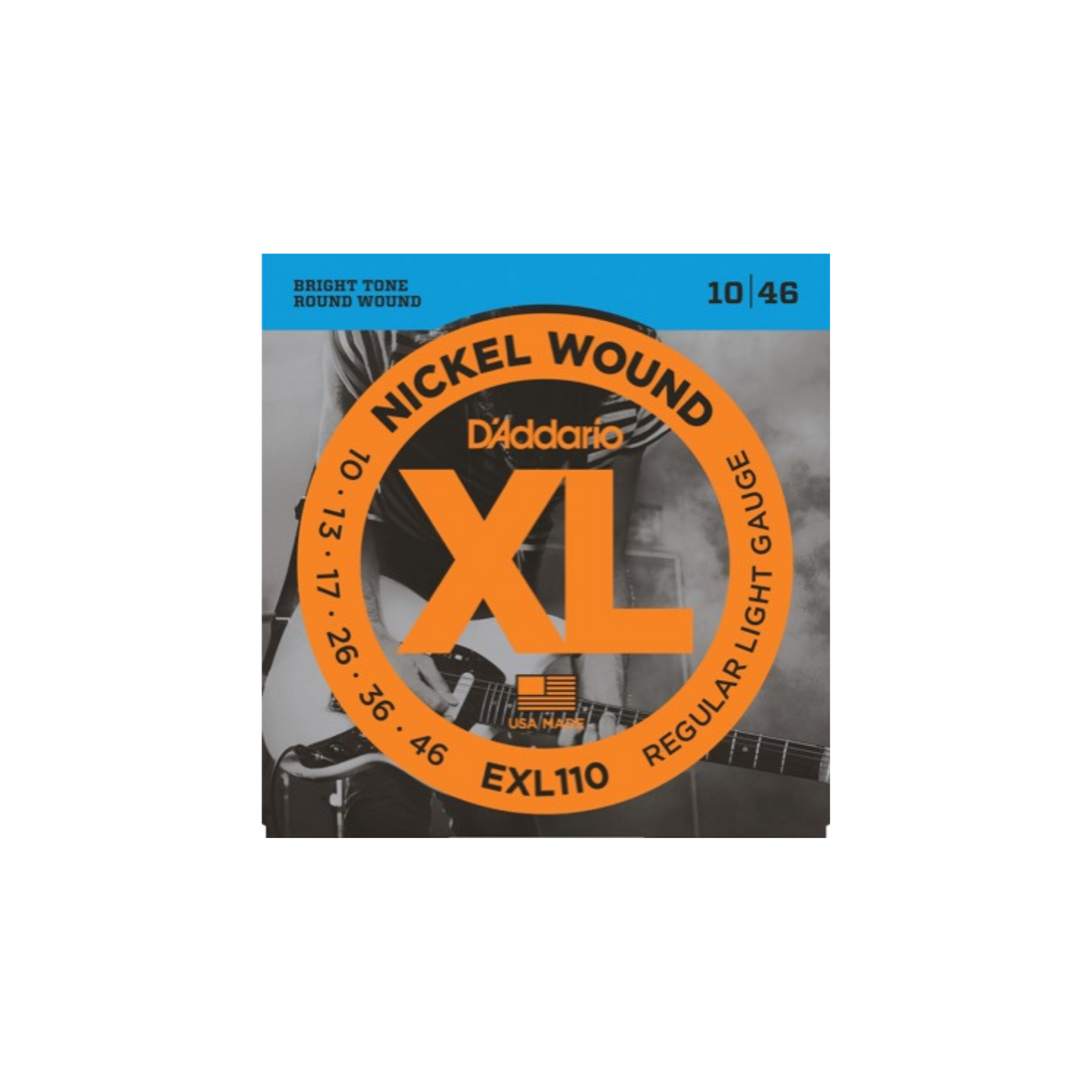 D'Addario Fretted EXL110 010 - 046