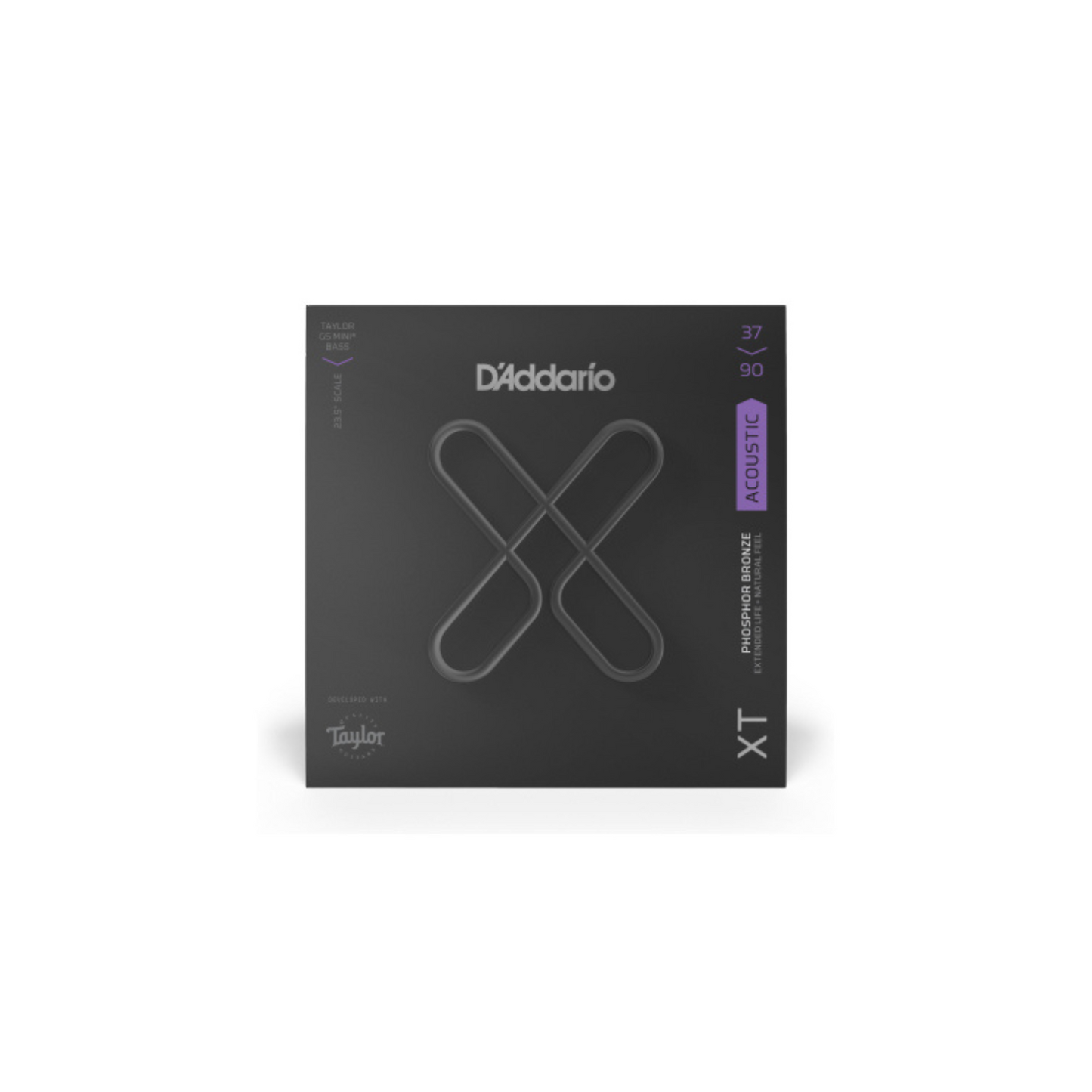 D'Addario Fretted XTB3790GS Akust. bas GS MINI Coated PB 037 - 090