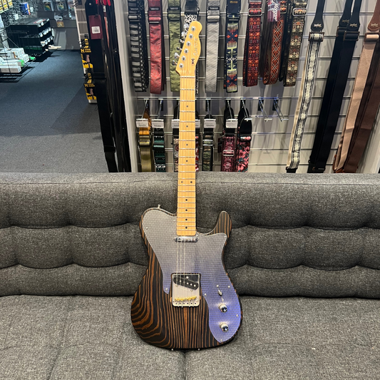 Isaksen Custom Tele Zebrawood m/ Mastery bridge (brukt)