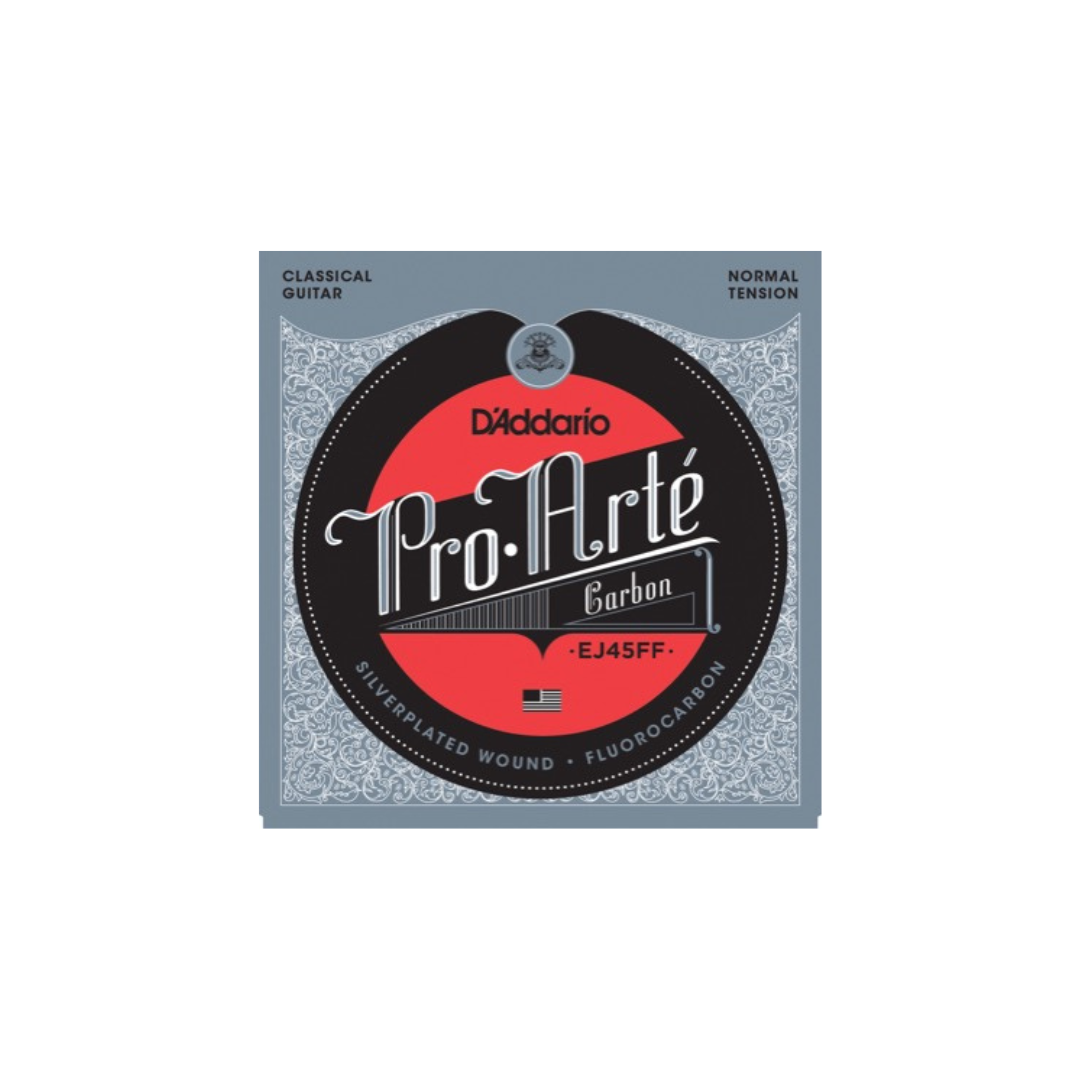 D'Addario Fretted EJ45FF Dynacore/Carbon Normal tension