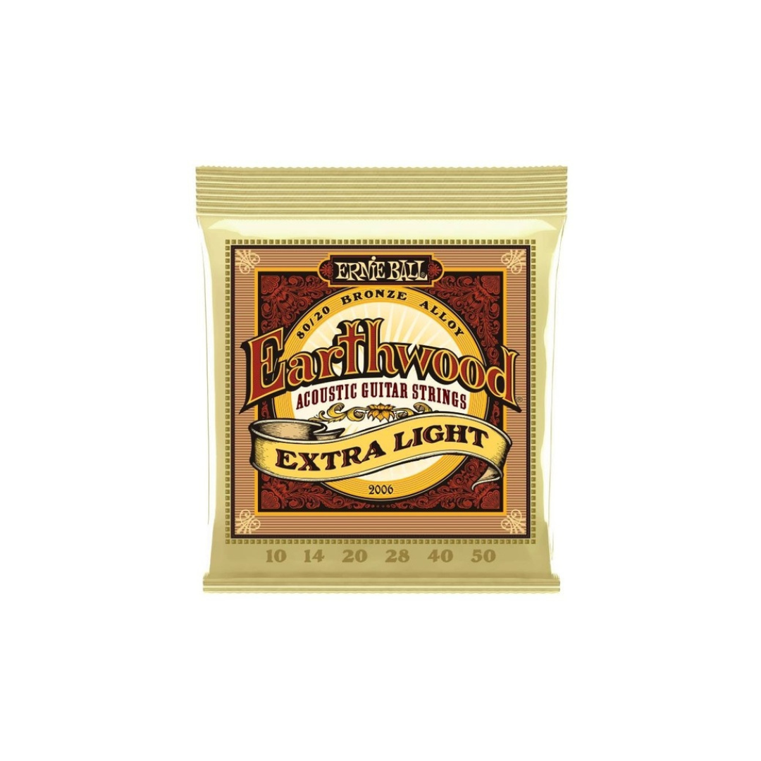 Ernie Ball 2006 Earthwood 80/20 Extra Light
