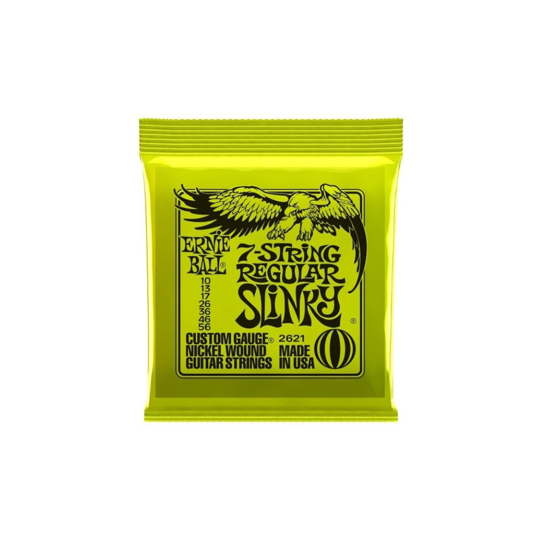 Ernie Ball 2621 7-String Regular Slinky Nickel