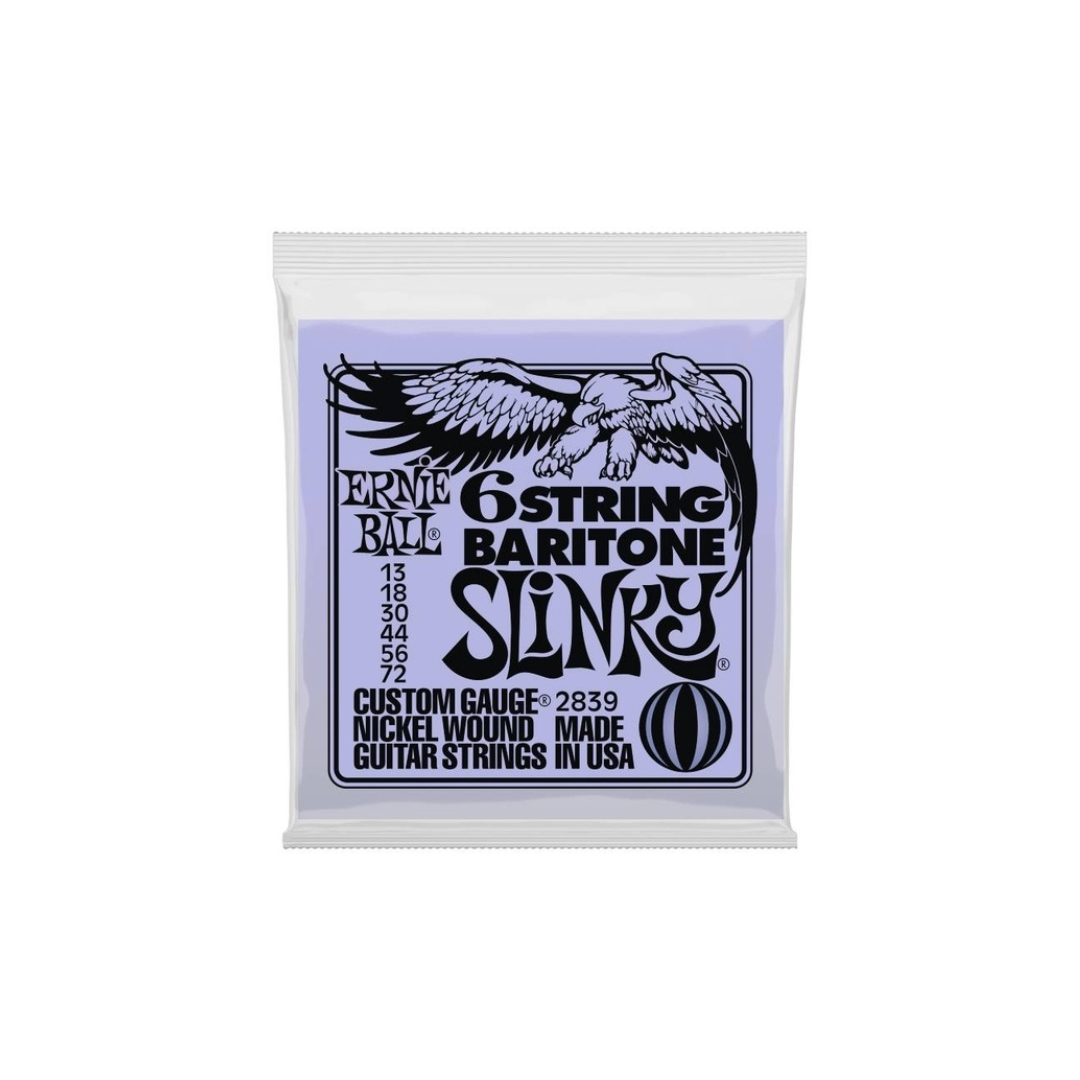 Ernie Ball 2839 Baritone Slinky Nickel