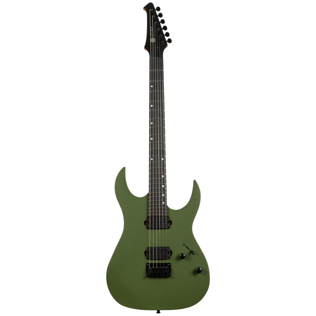 Spira Guitars S-400 Satin Dark green