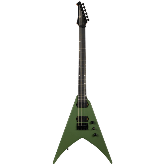 Spira Guitars V-400 Satin Green