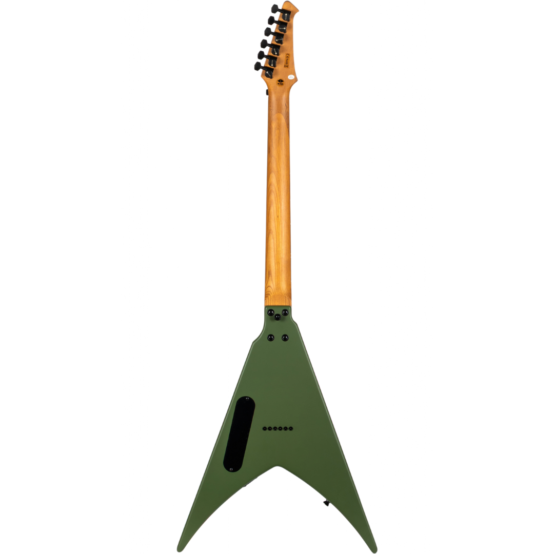 Spira Guitars V-400 Satin Green