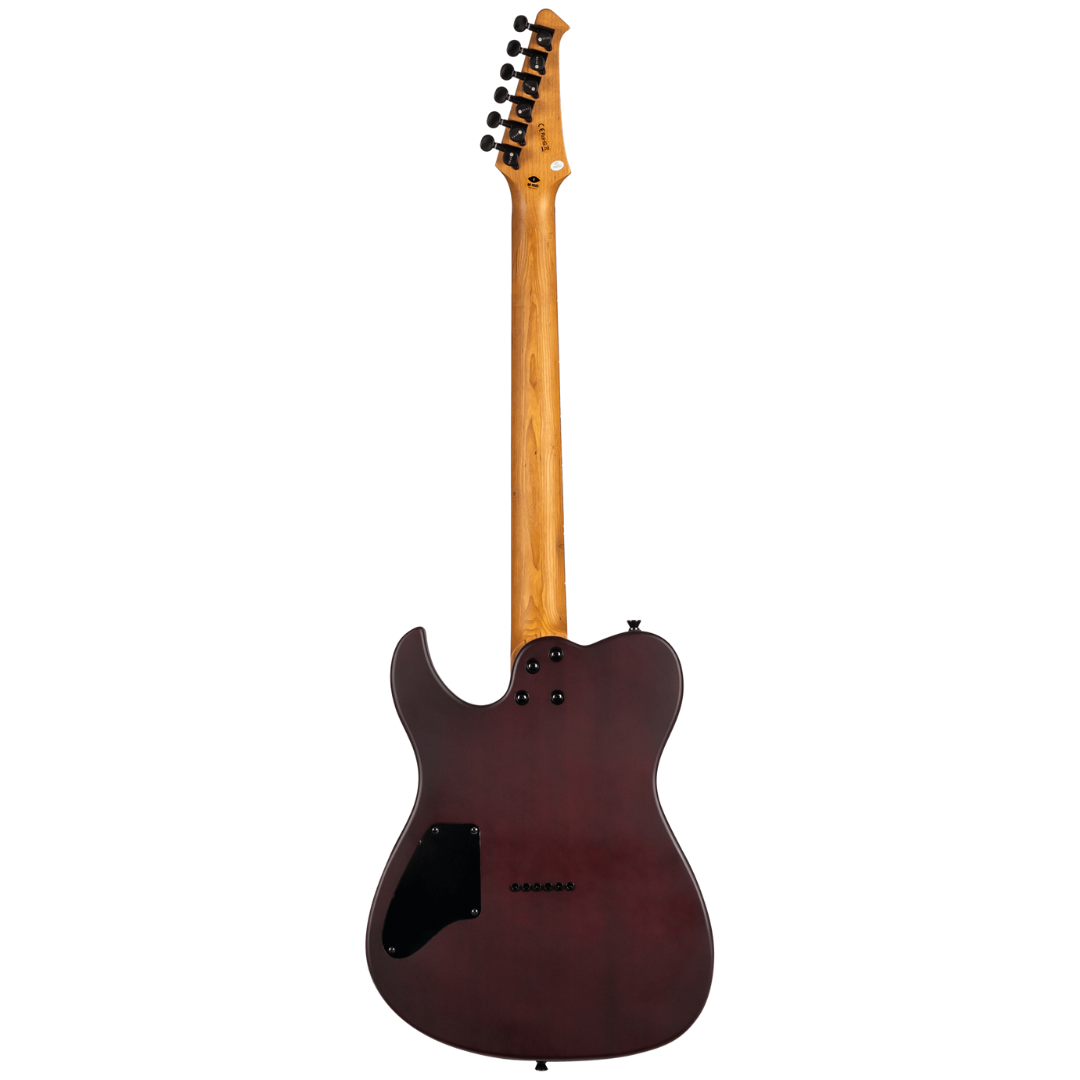 Spira Guitars T-400 Satin Wine red
