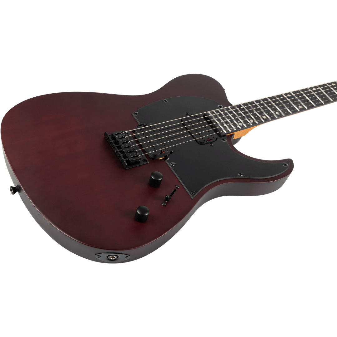 Spira Guitars T-400 Satin Wine red