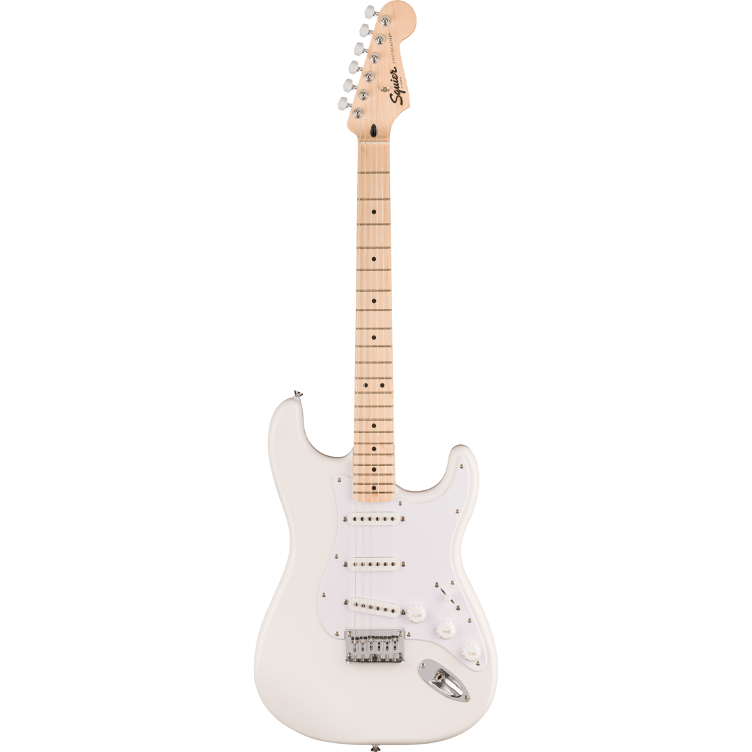 Squier Sonic® Stratocaster® HT, Maple Fingerboard, White Pickguard, Arctic White