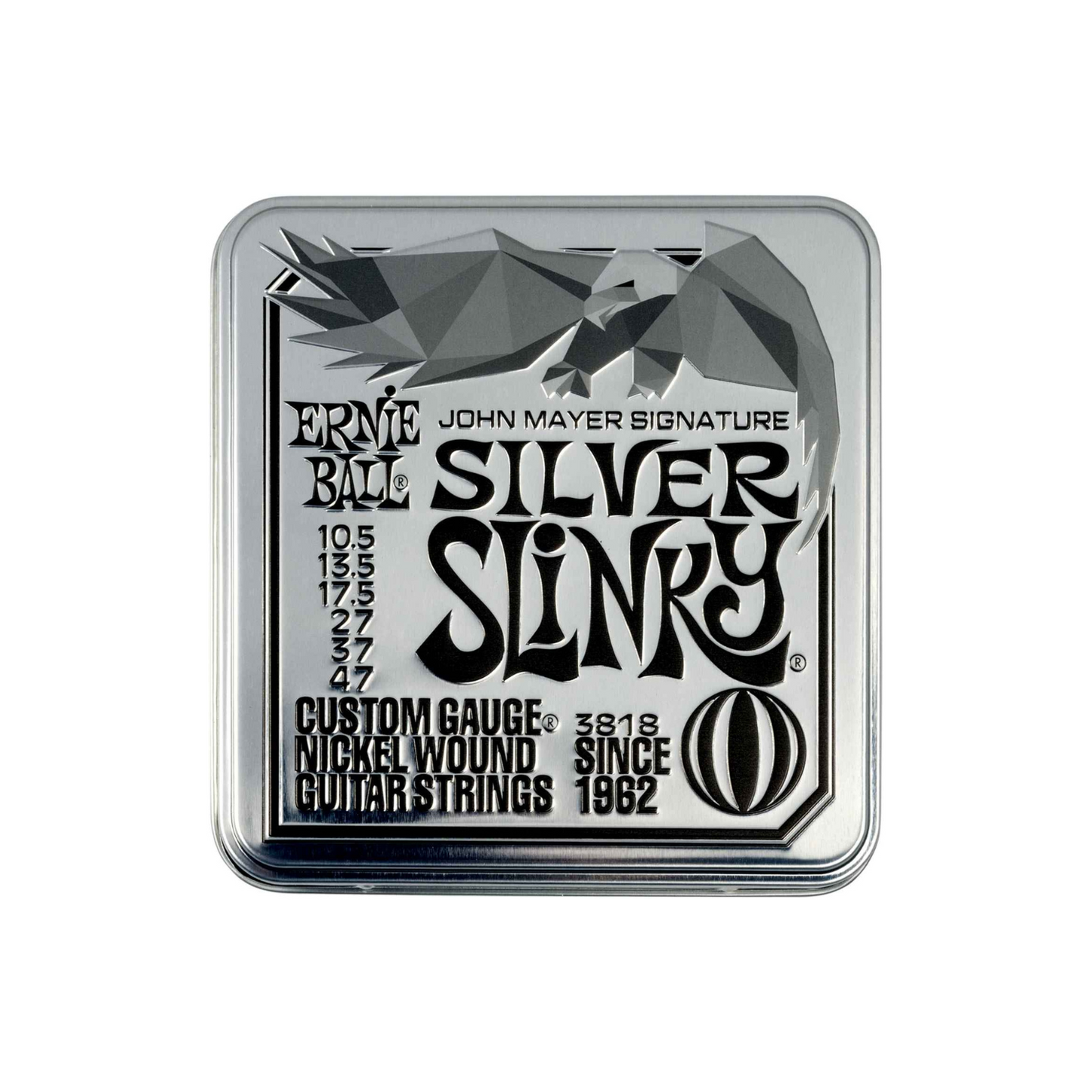 Ernie Ball 3818 John Mayer Silver Slinky Tin Pack