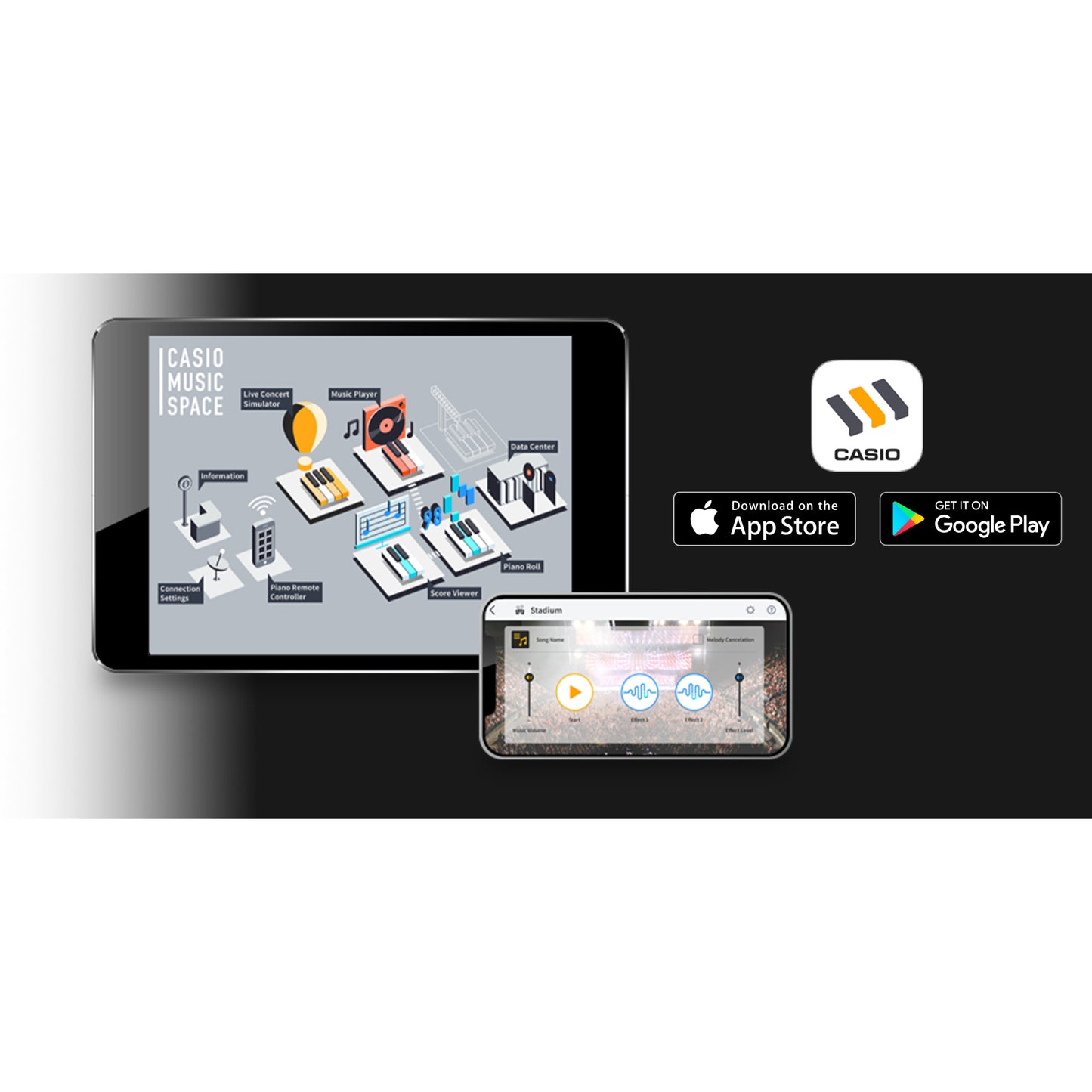 JULESALG Casio Bundle CT-S1BK Digital Piano