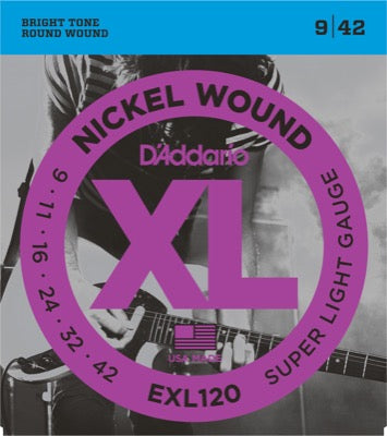 D'Addario Fretted EXL120 009 - 042