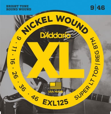 D'Addario Fretted EXL125 009 - 046