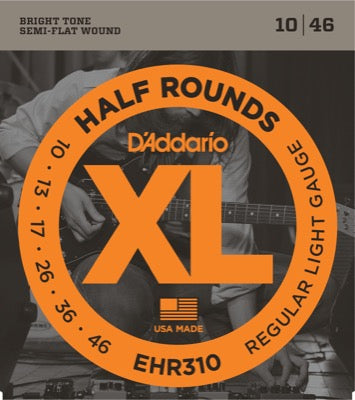 D'Addario Fretted EHR310 010 - 046