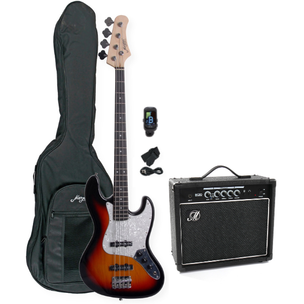 Morgan Nybegynnerpakke Bass Sunburst