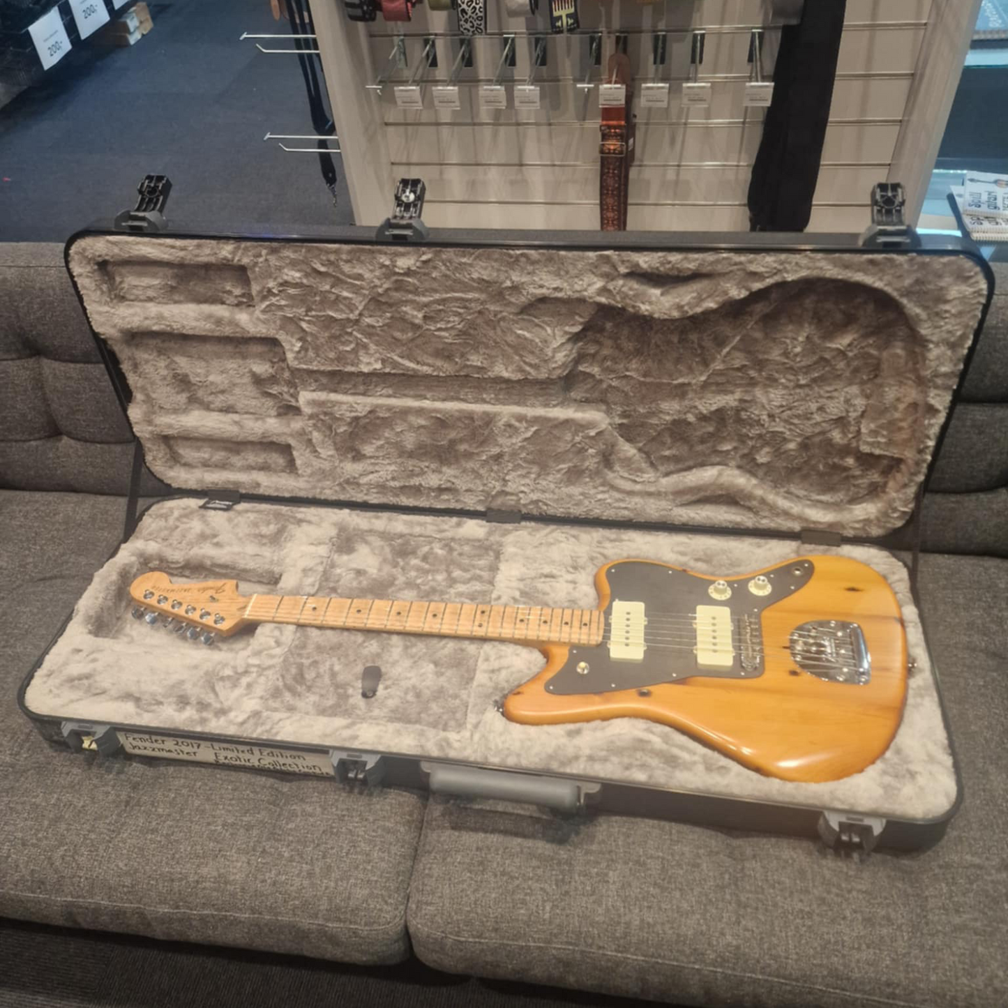 Fender LTD American Pro Pine Jazzmaster 2017 (Brukt)