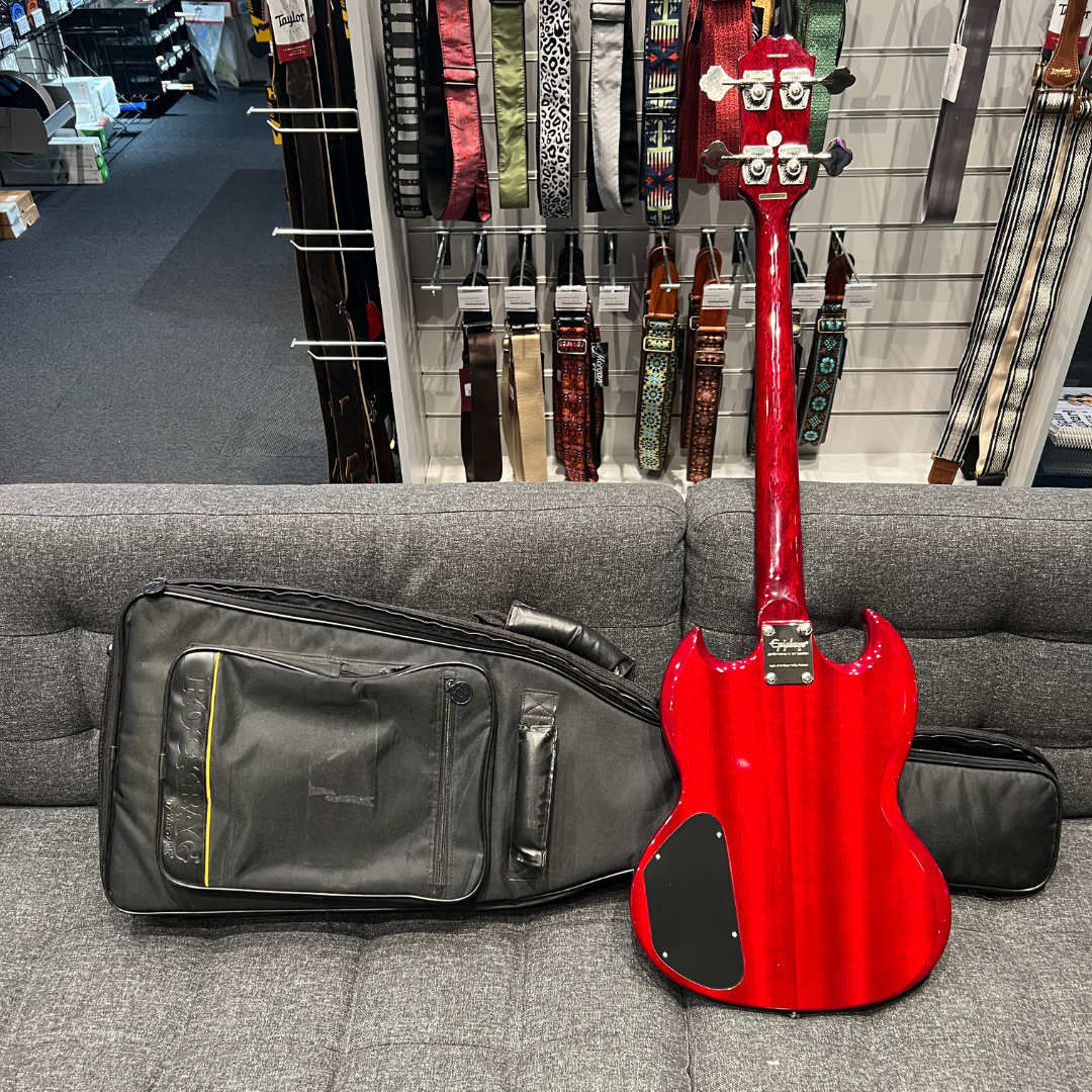Epiphone EB-0 Cherry Bass (brukt)