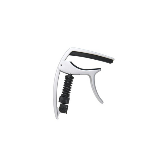 D'Addario Accessories PW-CP-09S NS Tri-Action Capo Silver