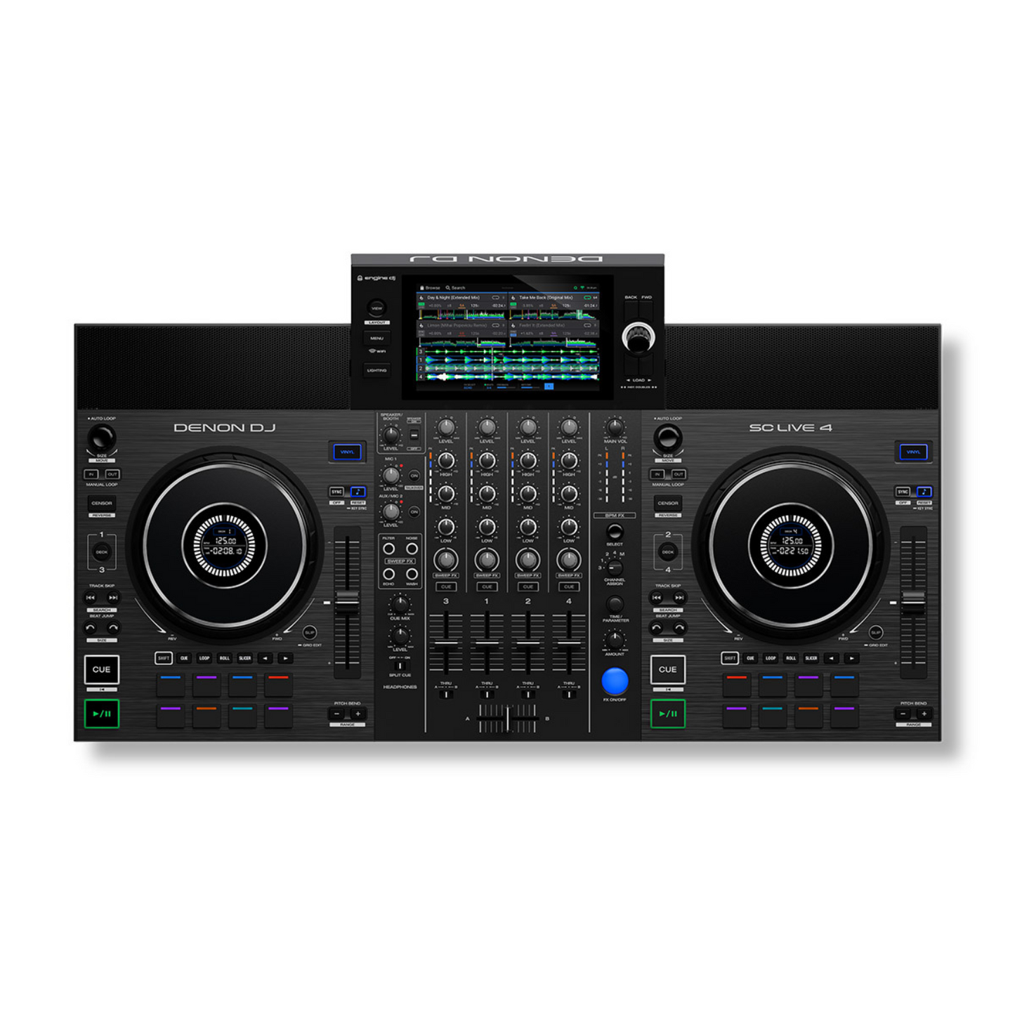 (Bestillingsvare, 3-4 dagers levering) Denon DJ SC LIVE 4 Controller