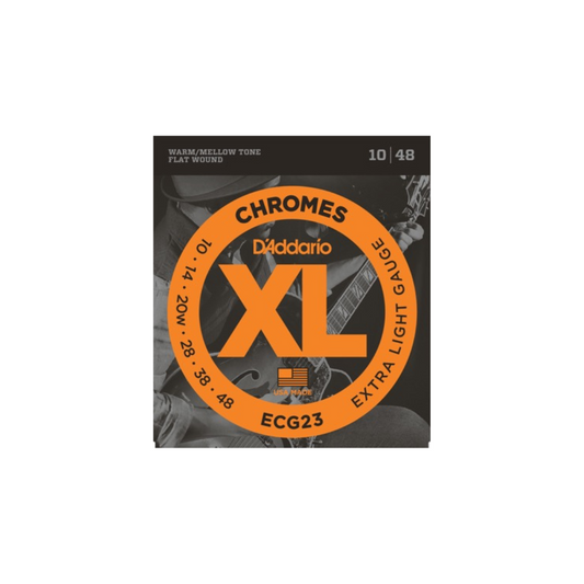 D'Addario Fretted ECG23 010 - 048