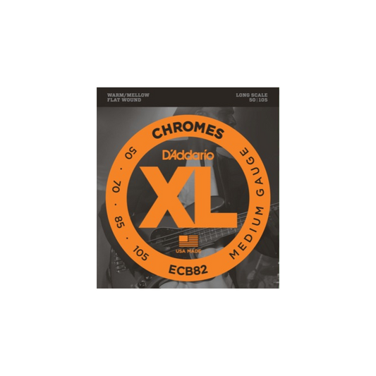 D'Addario Fretted ECB82 Medium 050 - 105