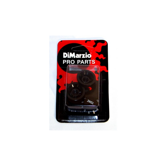 DiMarzio DM2111BK Strat Knob Set Black