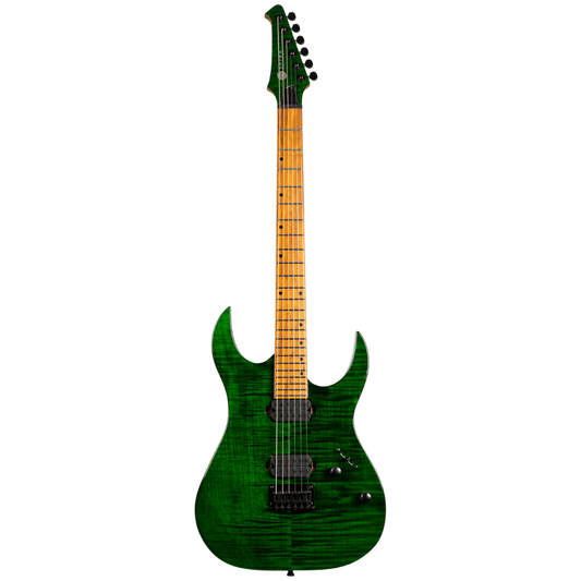 Spira Guitars S-450 Transparent Green