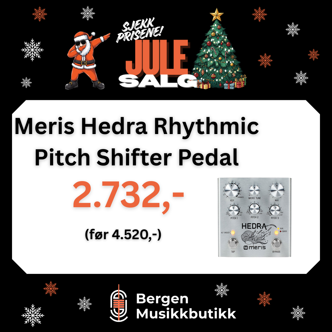 JULESALG Meris Hedra 3-Voice Rhythmic Pitch Shifter Pedal
