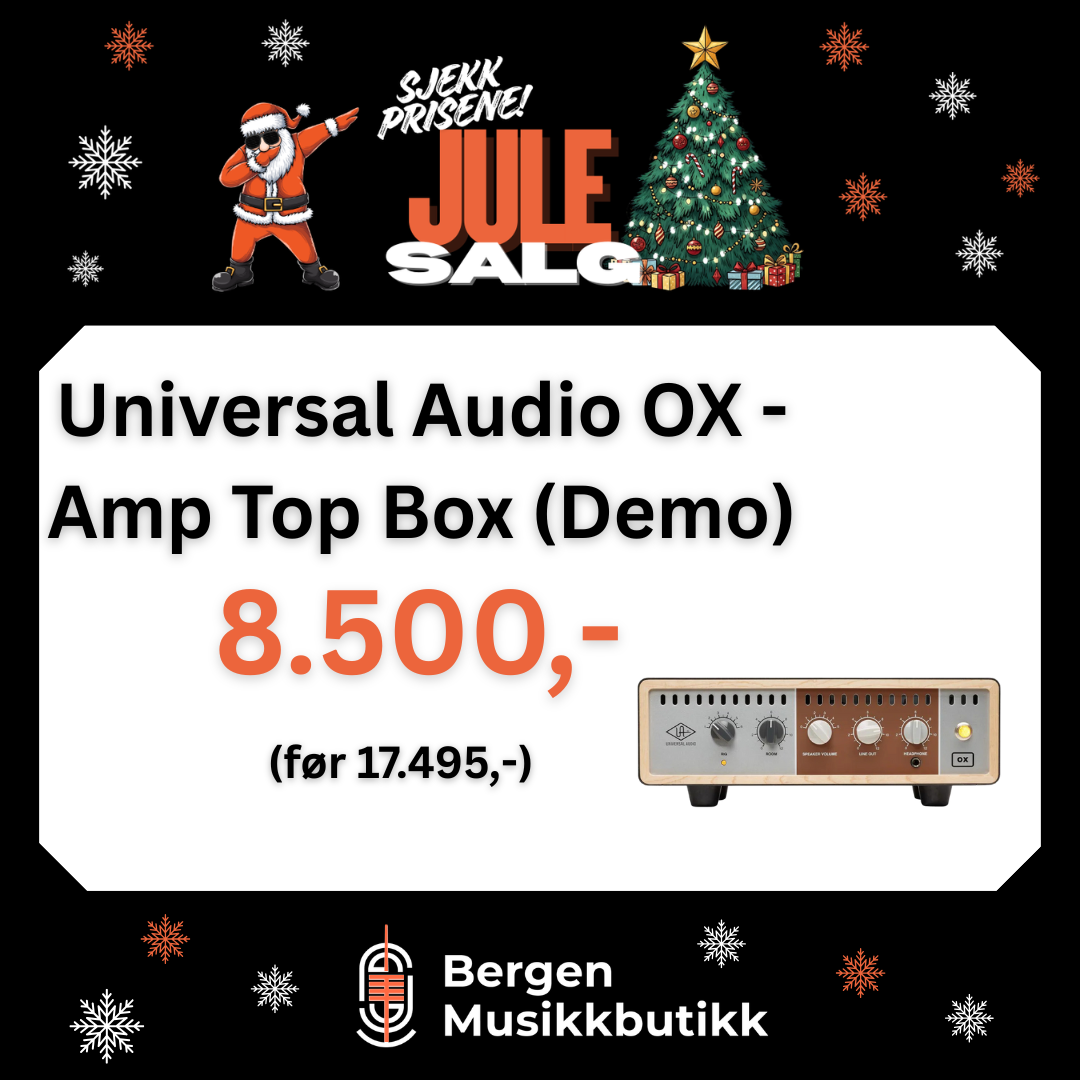 JULESALG Universal Audio OX - Amp Top Box (Demo)