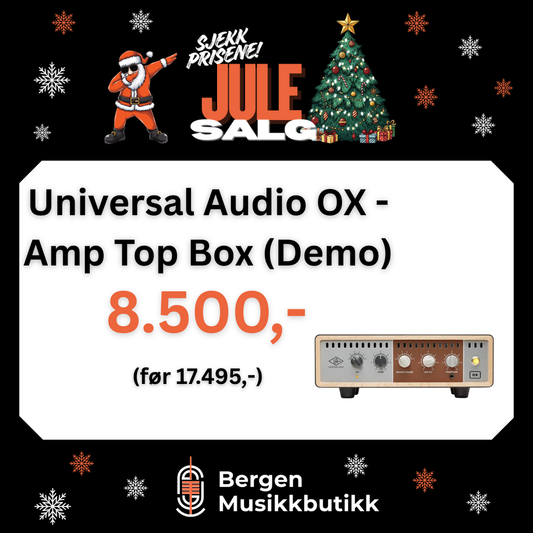 JULESALG Universal Audio OX - Amp Top Box (Demo)