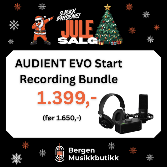 JULESALG AUDIENT EVO Start Recording Bundle