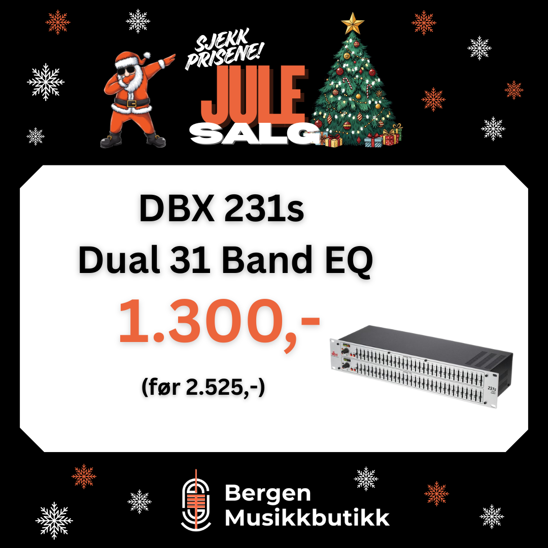 JULESALG DBX 231s Dual 31 Band EQ