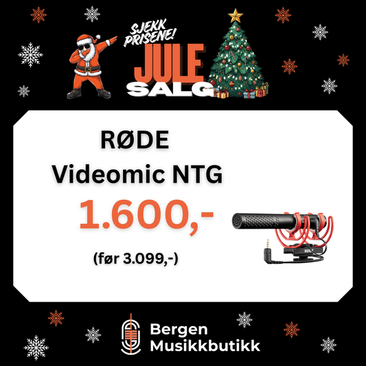JULESALG Røde Videomic NTG