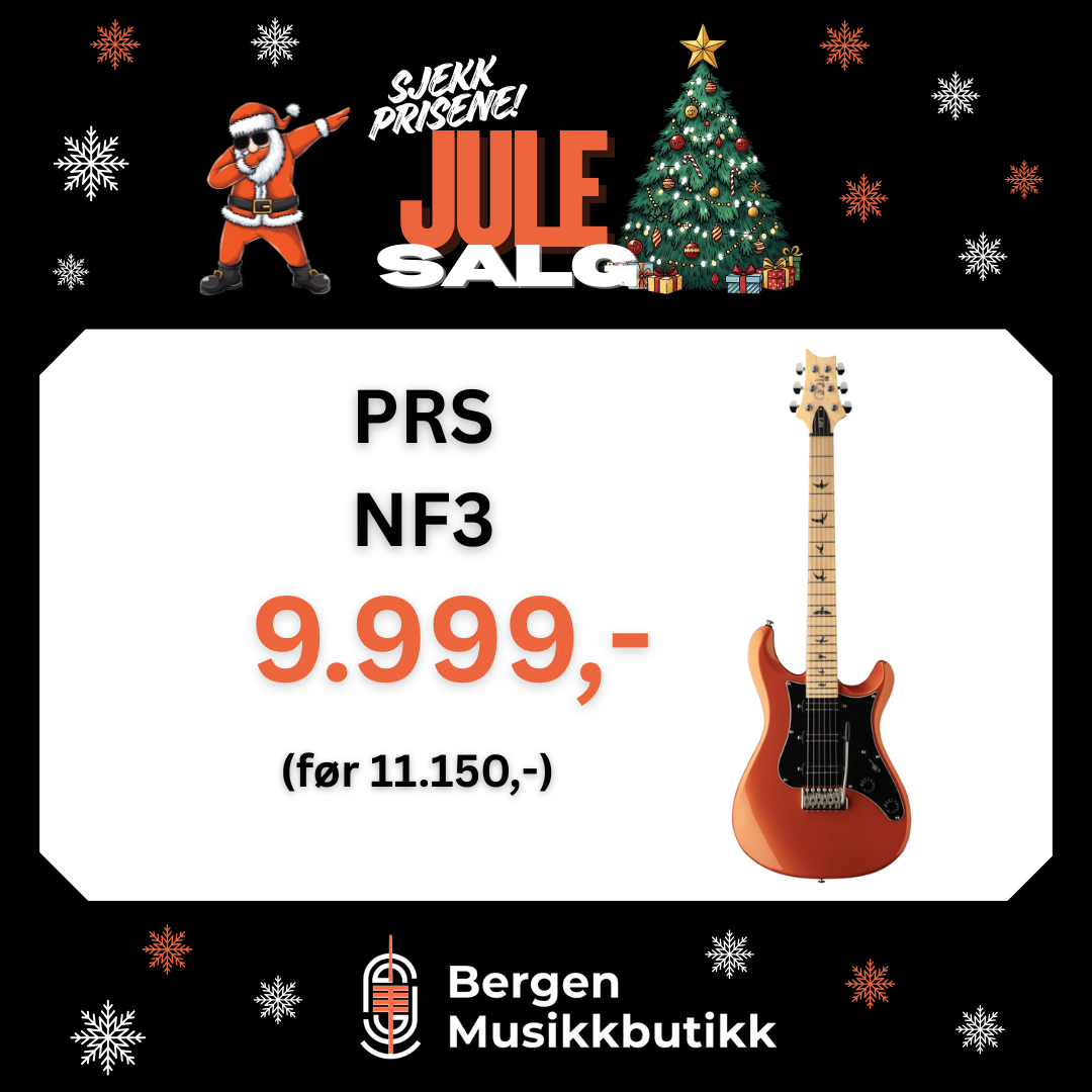 JULESALG PRS SE NF3 Metallic Orange - Maple Fretboard