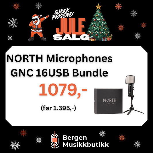 JULESALG North Microphones GNC 16USB Bundle