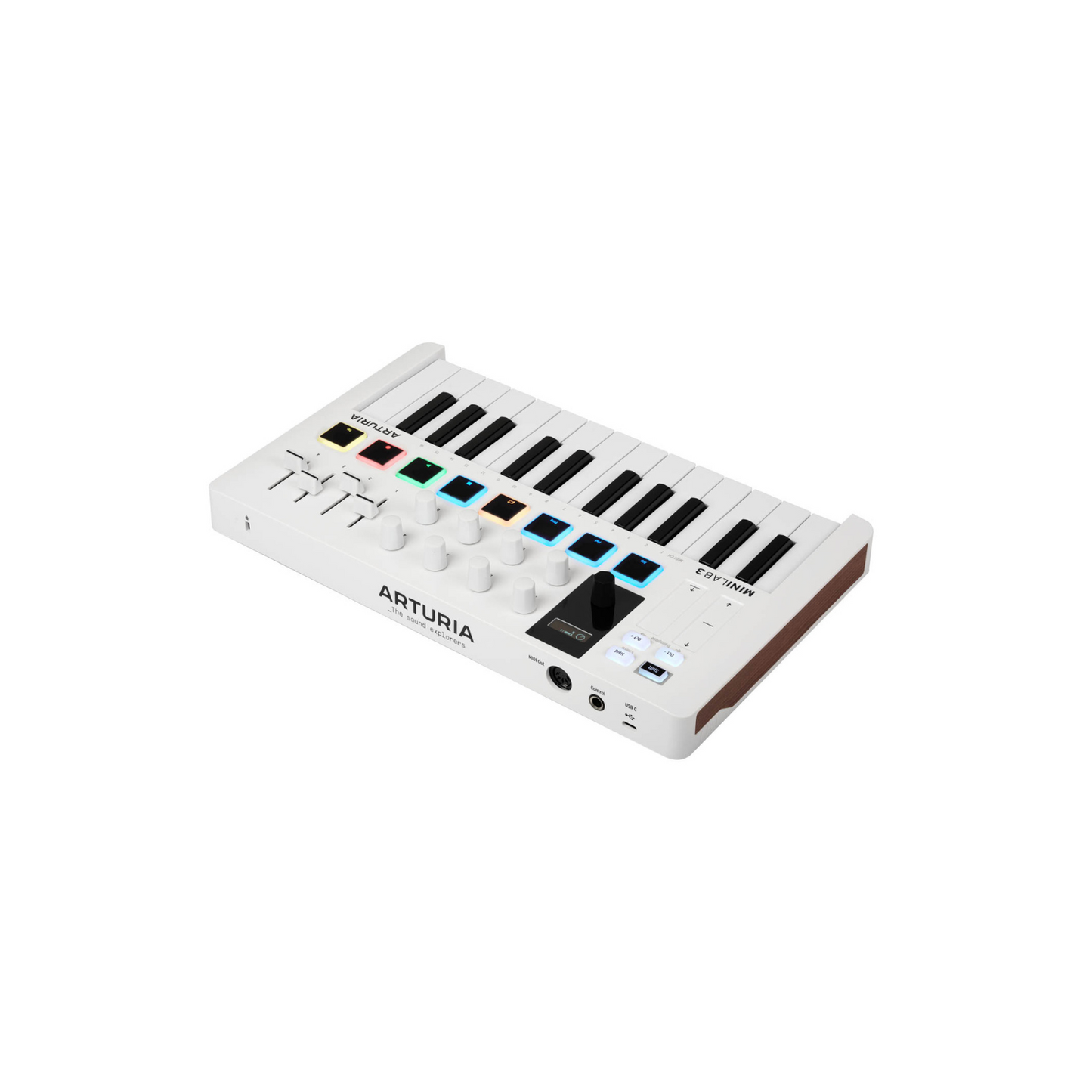 ARTURIA Minilab-3-WH USB Controller Keyboard, White