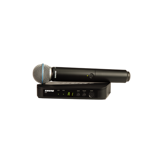 (Bestillingsvare 1-2 dagers levering) Shure BLX24 vokal system med Beta58 (S 8)(823-832MHz)