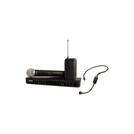 (Bestillingsvare 1-2 dagers levering) Shure BLX1288 combo med PGA31 og PG58 (823-832MHz)