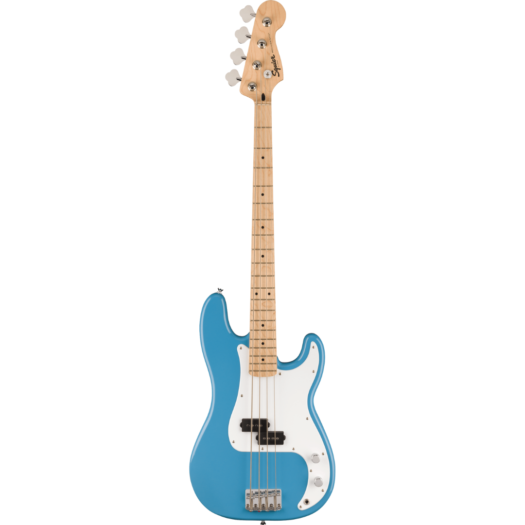 Squier Sonic® Precision Bass®, Maple Fingerboard, White Pickguard, California Blue