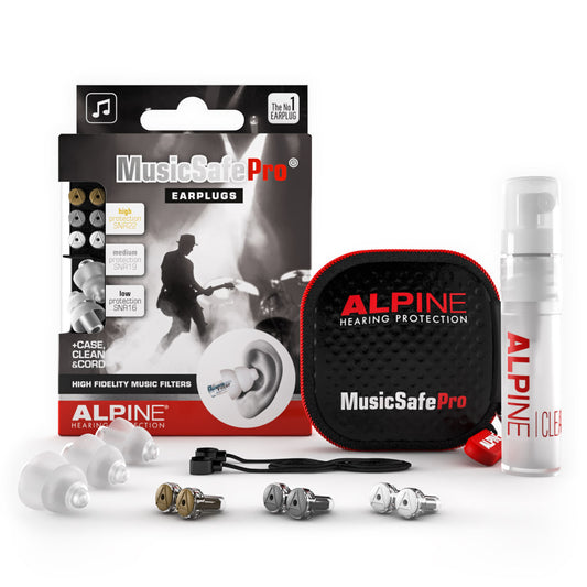 Alpine MusicSafe Pro earplugs transparent