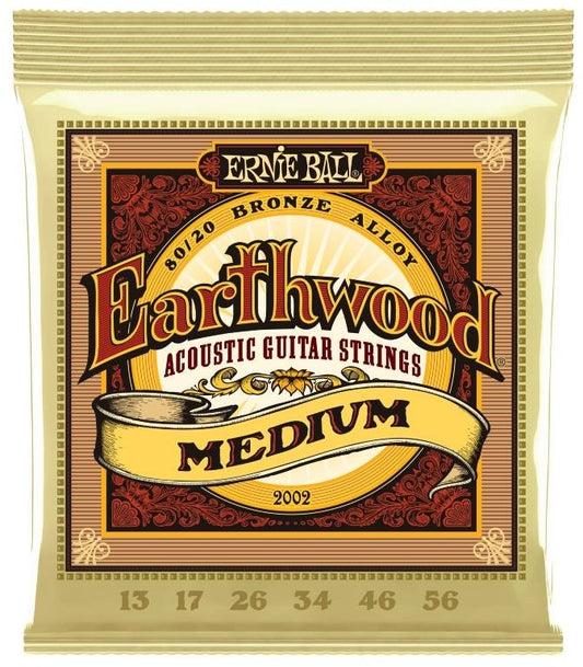 Ernie Ball 2002 Earthwood 80/20 Medium