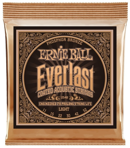 Ernie Ball 2548 Everlast Phosphor Bronze Light