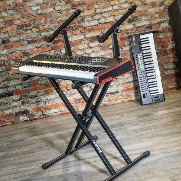 QL 742 KEYBOARD STAND DOUBLE TIER