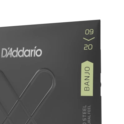 D'Addario Fretted XTJ0920 Strängset 5-str. Banjo XT Nickel 009-020 Light