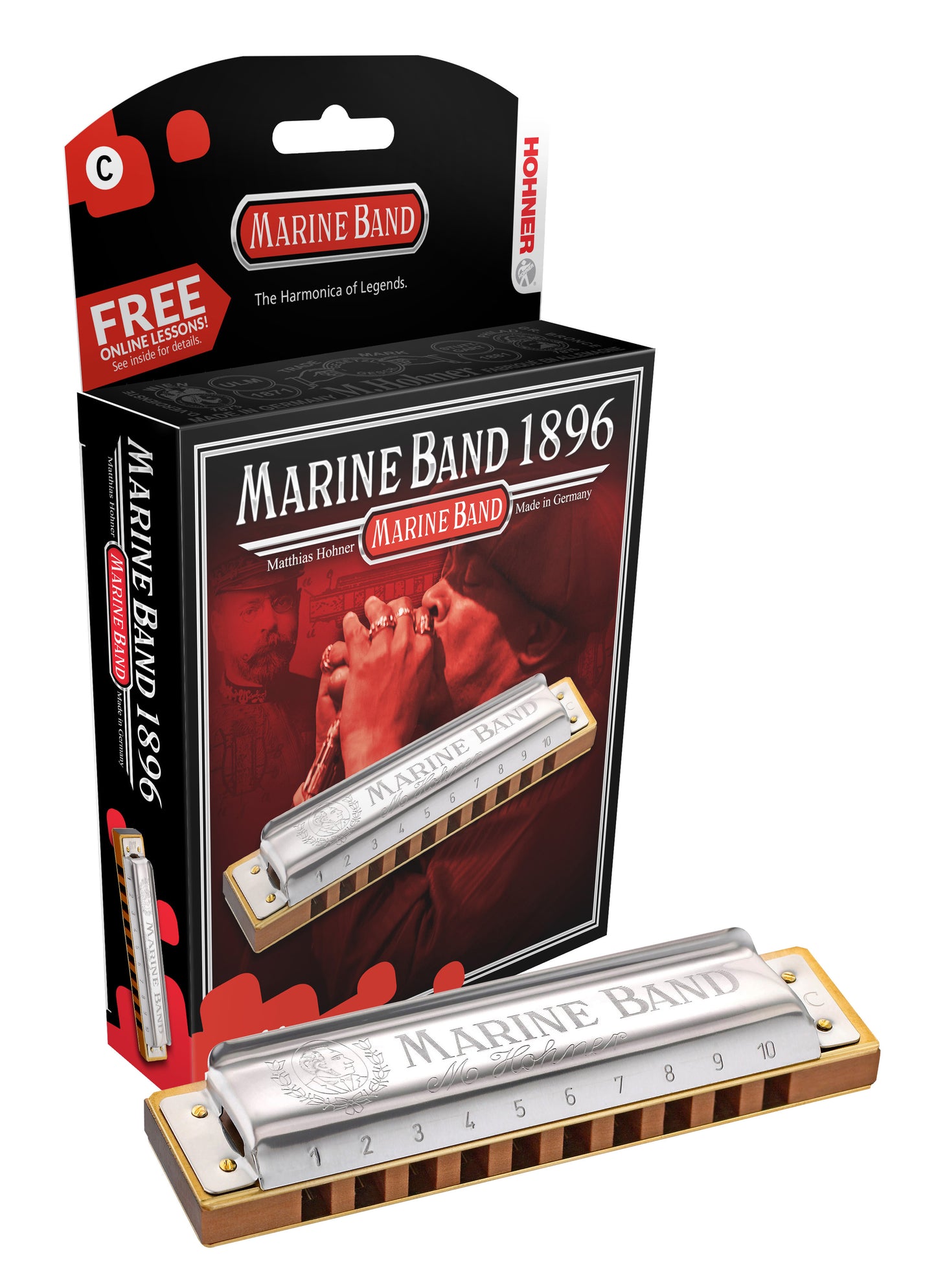 HOHNER Marine Band 1896 F#-major